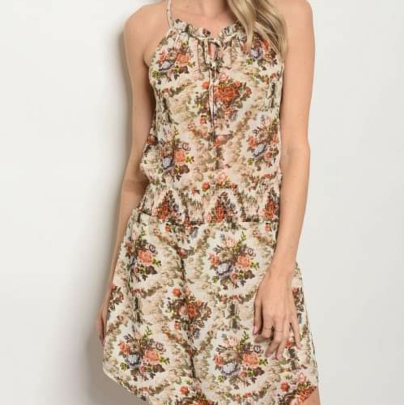 Floral Summer Dress - Picture 1 of 3